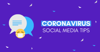 coronavirus social media tips